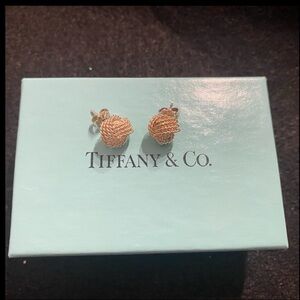 Tiffany & Co Twist Knot Earrings